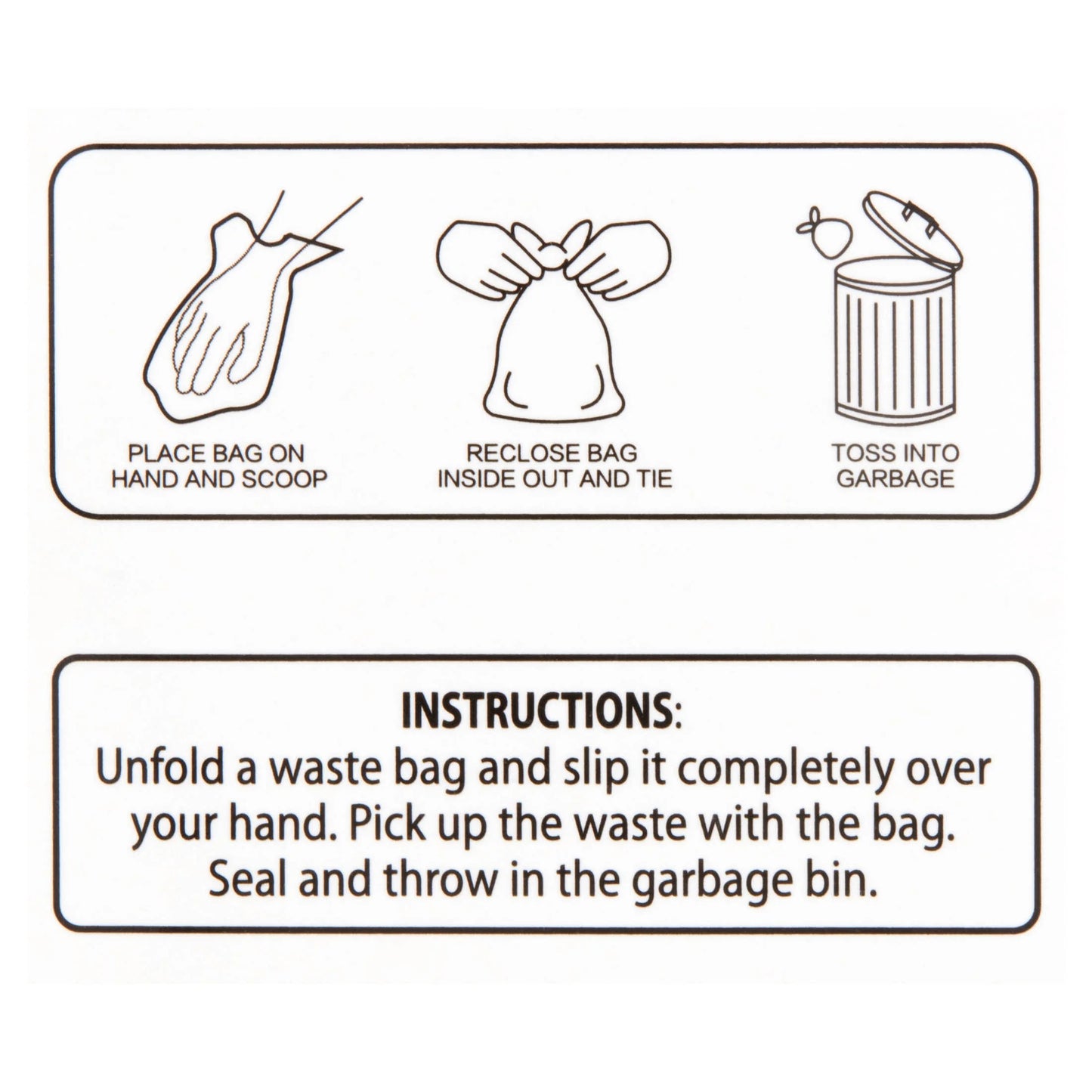 Dog Poop Bags, Leak Proof, Strong Waste Bag for Dogs, 15 Count