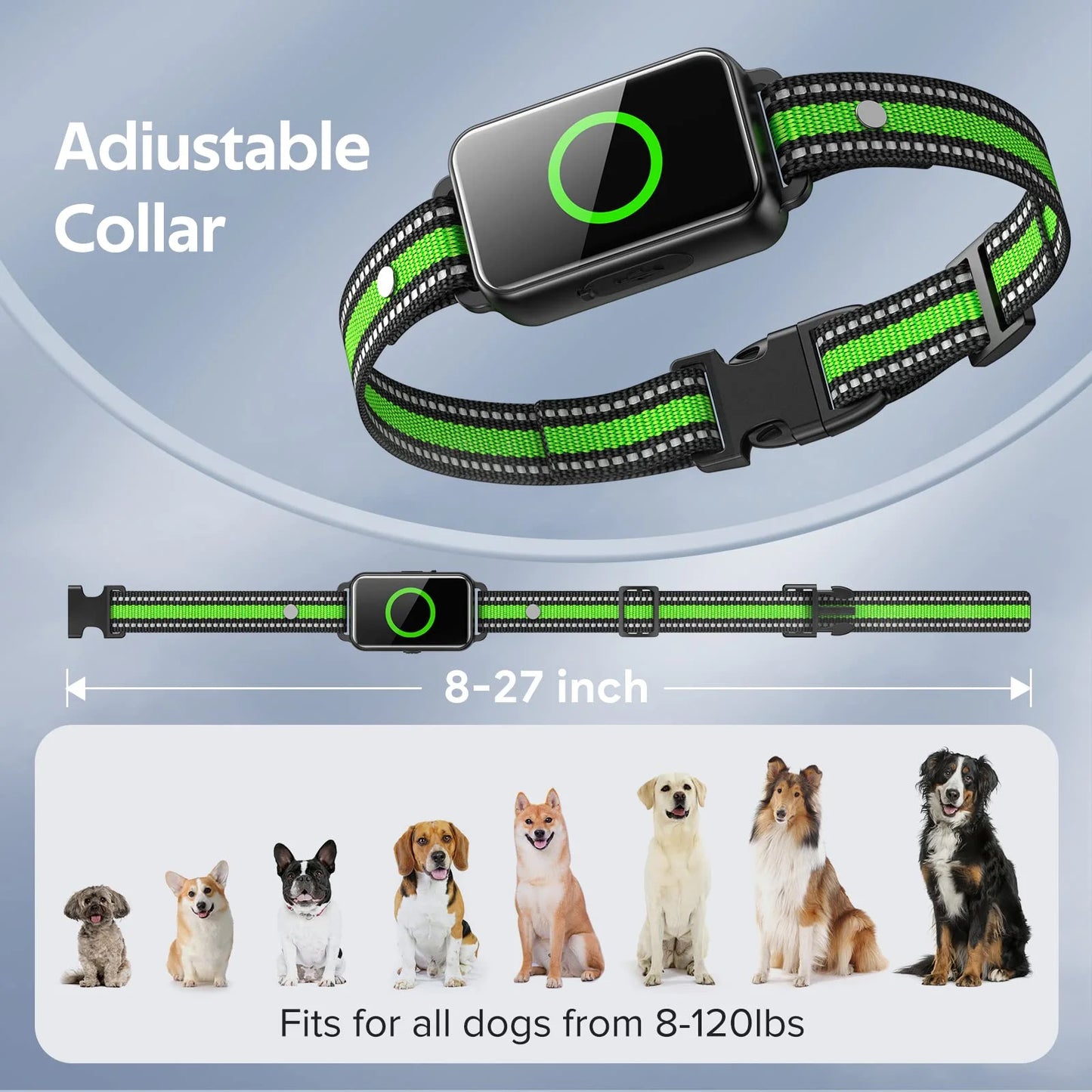 Dog Shock Collar, Training Collar with Remote for Puppies,Small, Medium, Large Dogs
